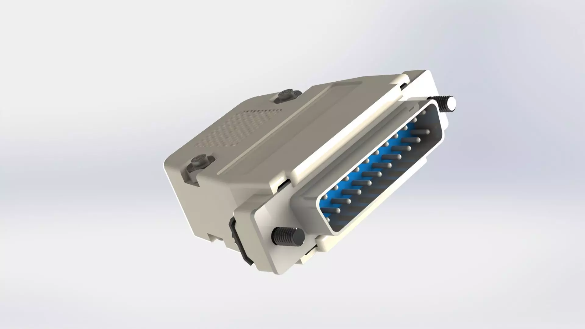 Amiga DB-23 Video Socket connector Free 3D print model_0