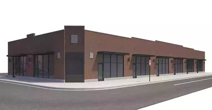 Retail-105 Retail Store 3D model
