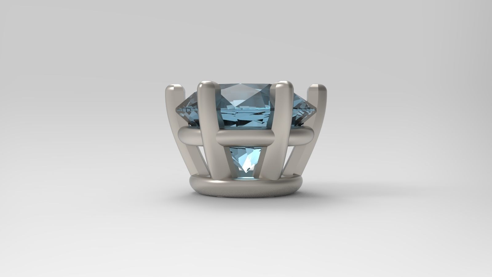 Jewelry Prong Head Set Package 235 3D print model_3