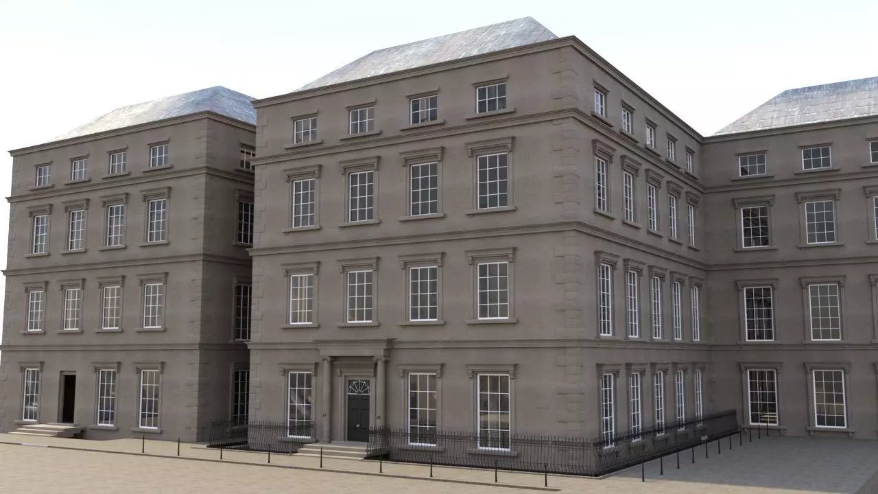 Townhouse London UK 3D model