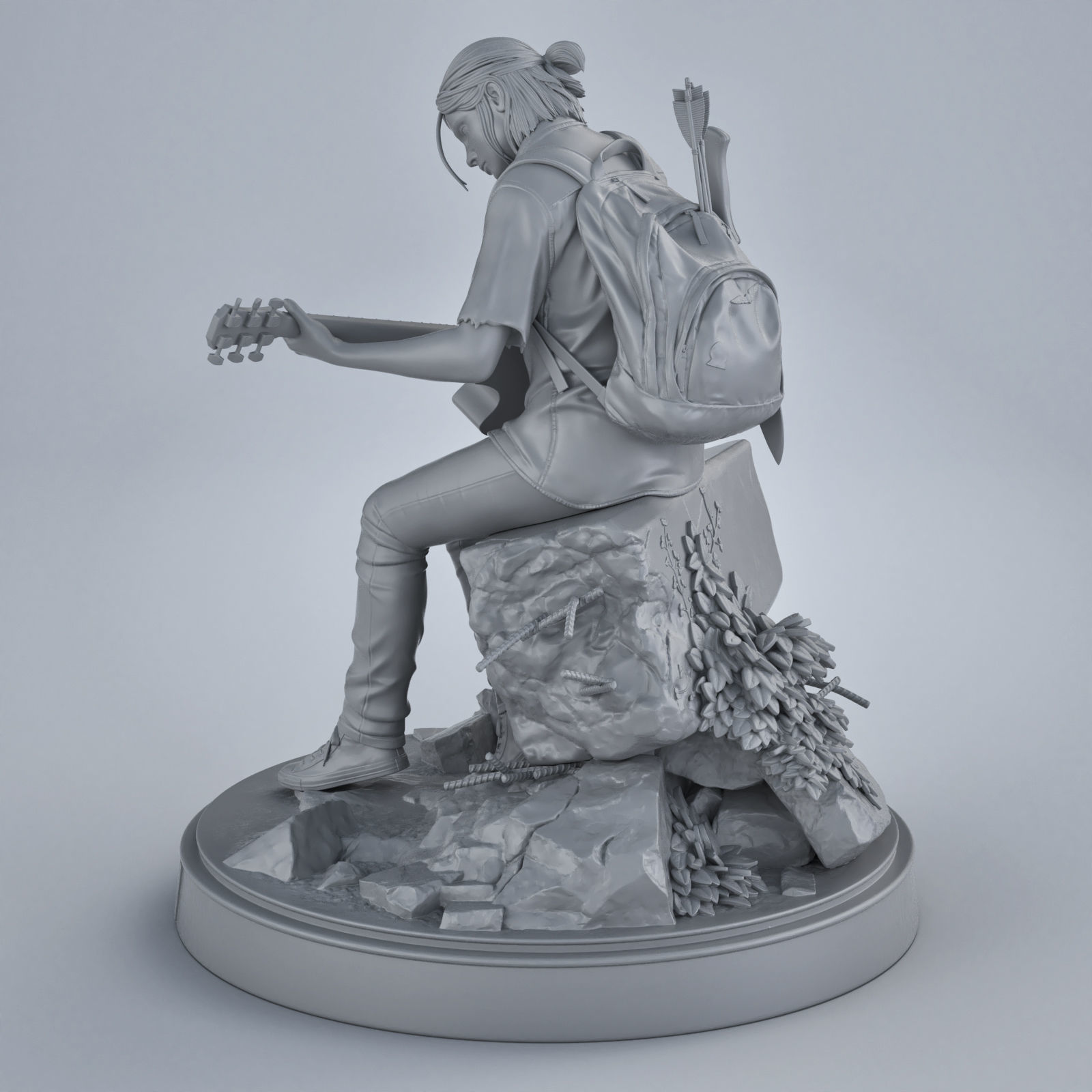Ellie - The Last of Us Part 2 3D print model_4