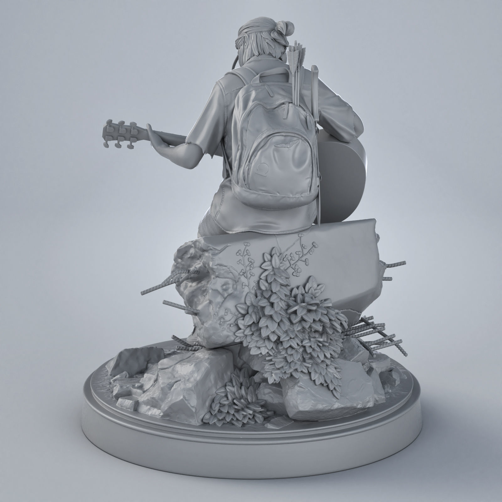 Ellie - The Last of Us Part 2 3D print model_3