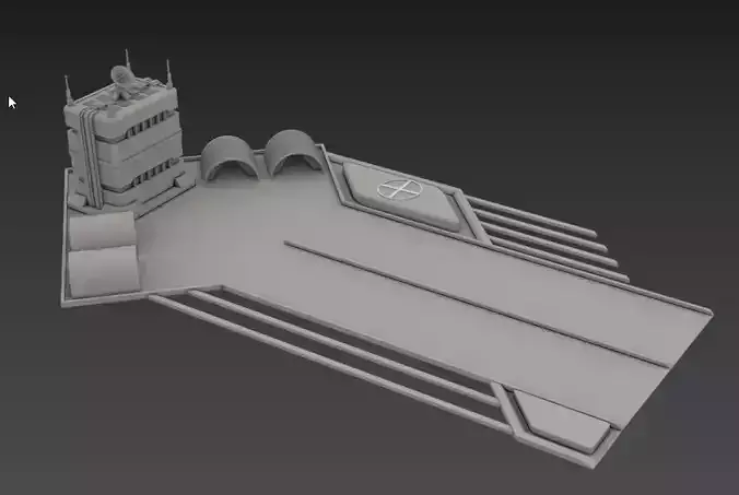 Airfield train station