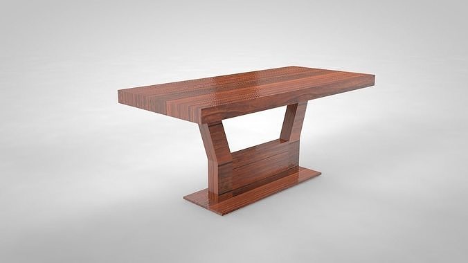Mesa moderna Free 3D model