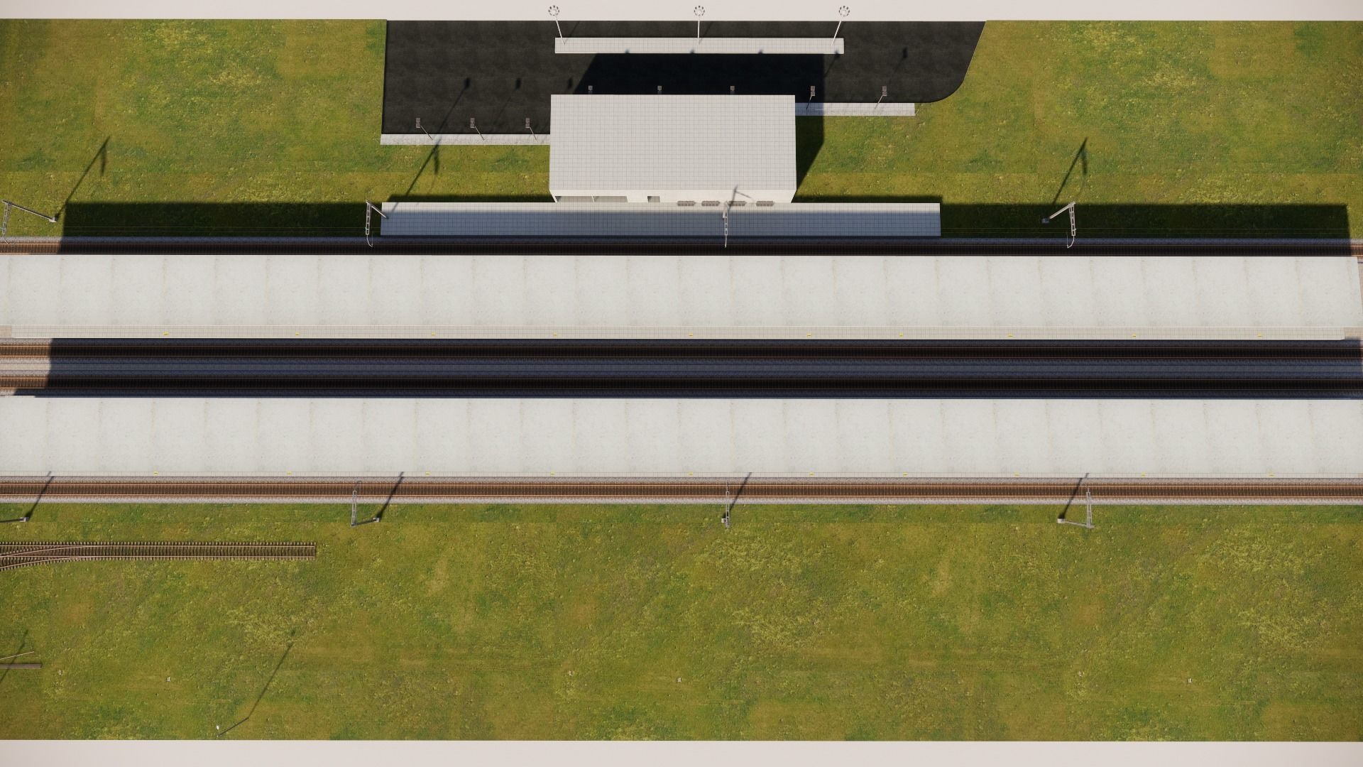 Train Station 3D model_9