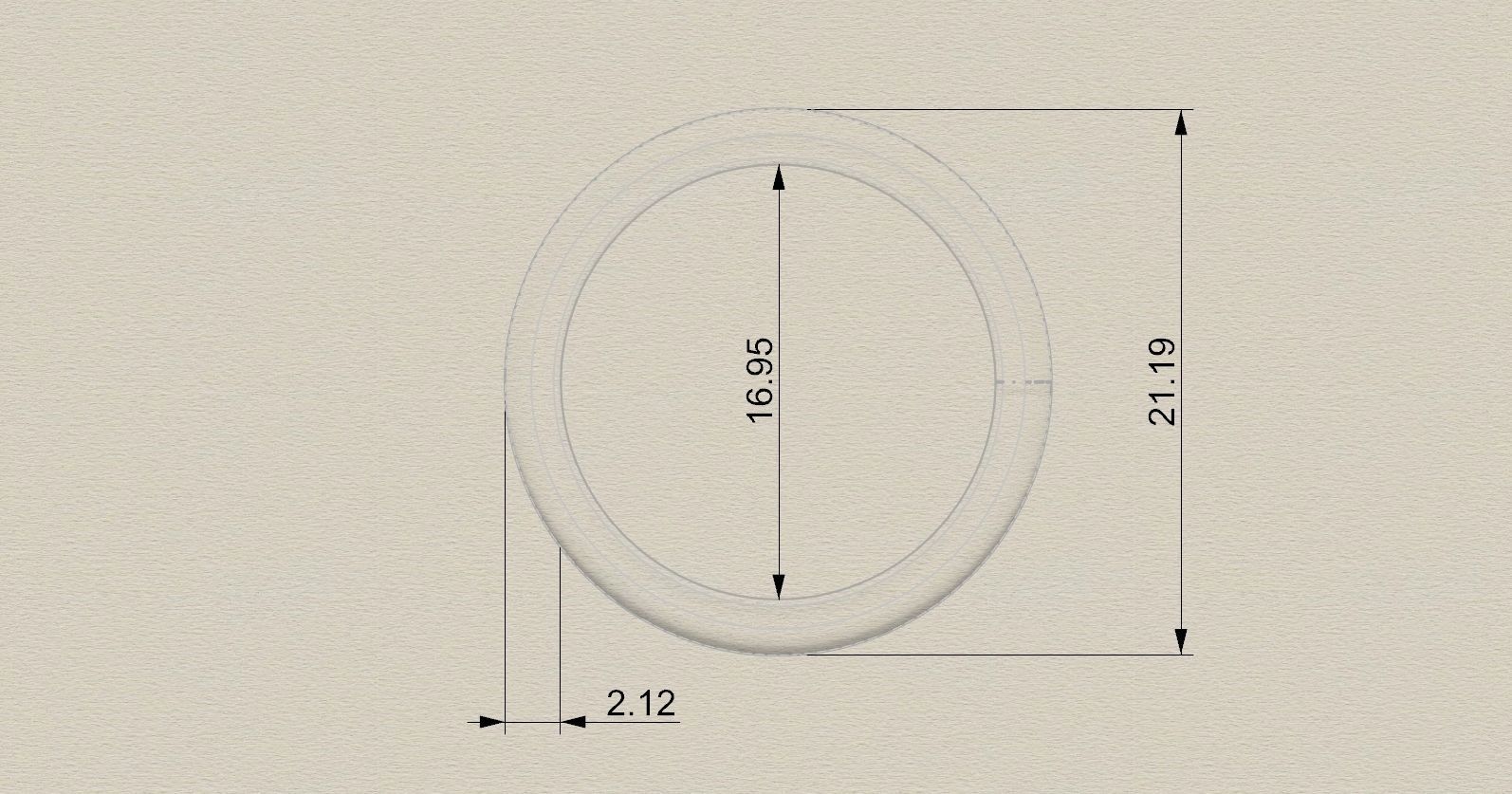 Greek Keys Ring 3D print model_4