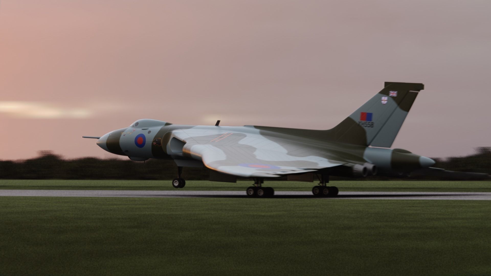 Avro Vulcan B2 bomber 3D model_20