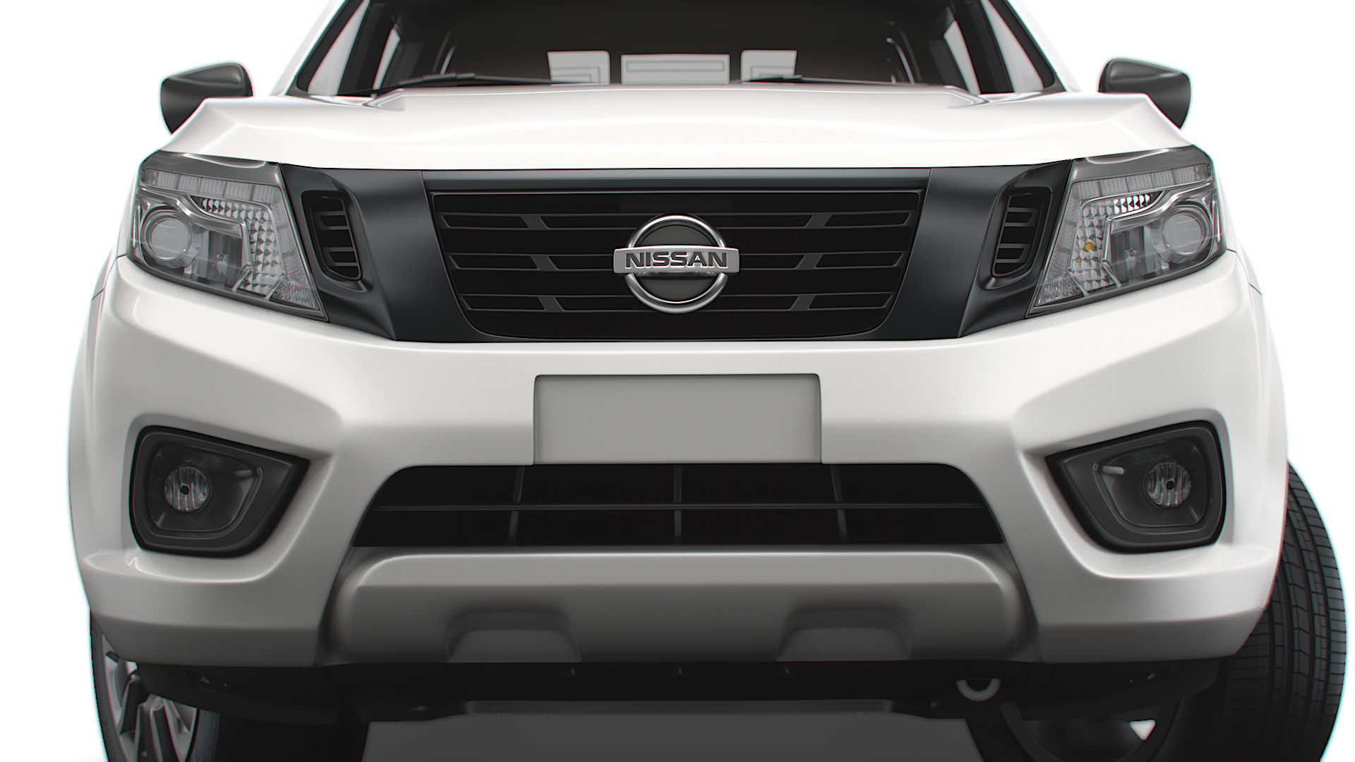 Nissan Navara Tekna DoubleCab UK-spec 2020 3D model_7