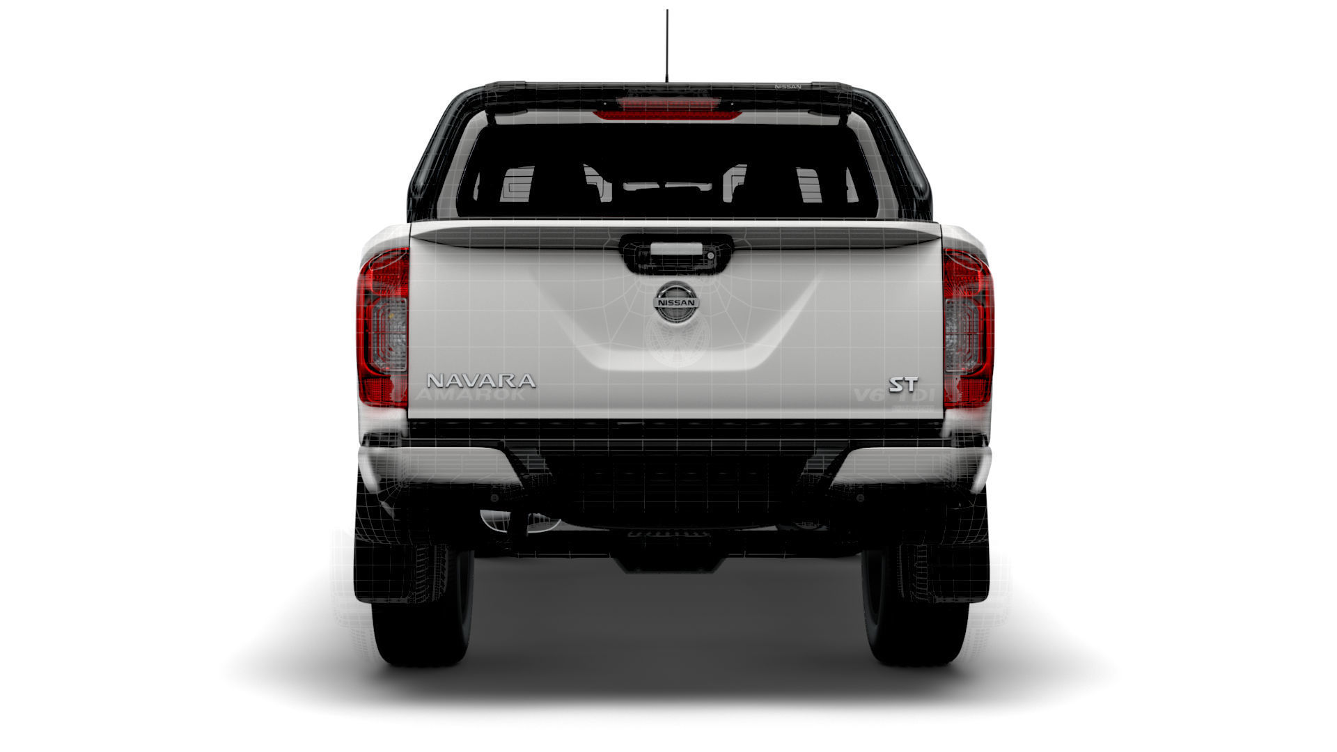 Nissan Navara Tekna DoubleCab UK-spec 2020 3D model_22