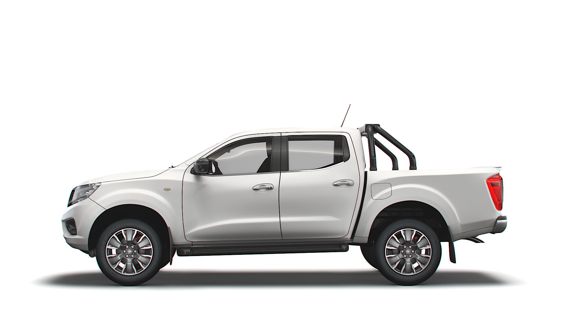 Nissan Navara Tekna DoubleCab UK-spec 2020 3D model_4