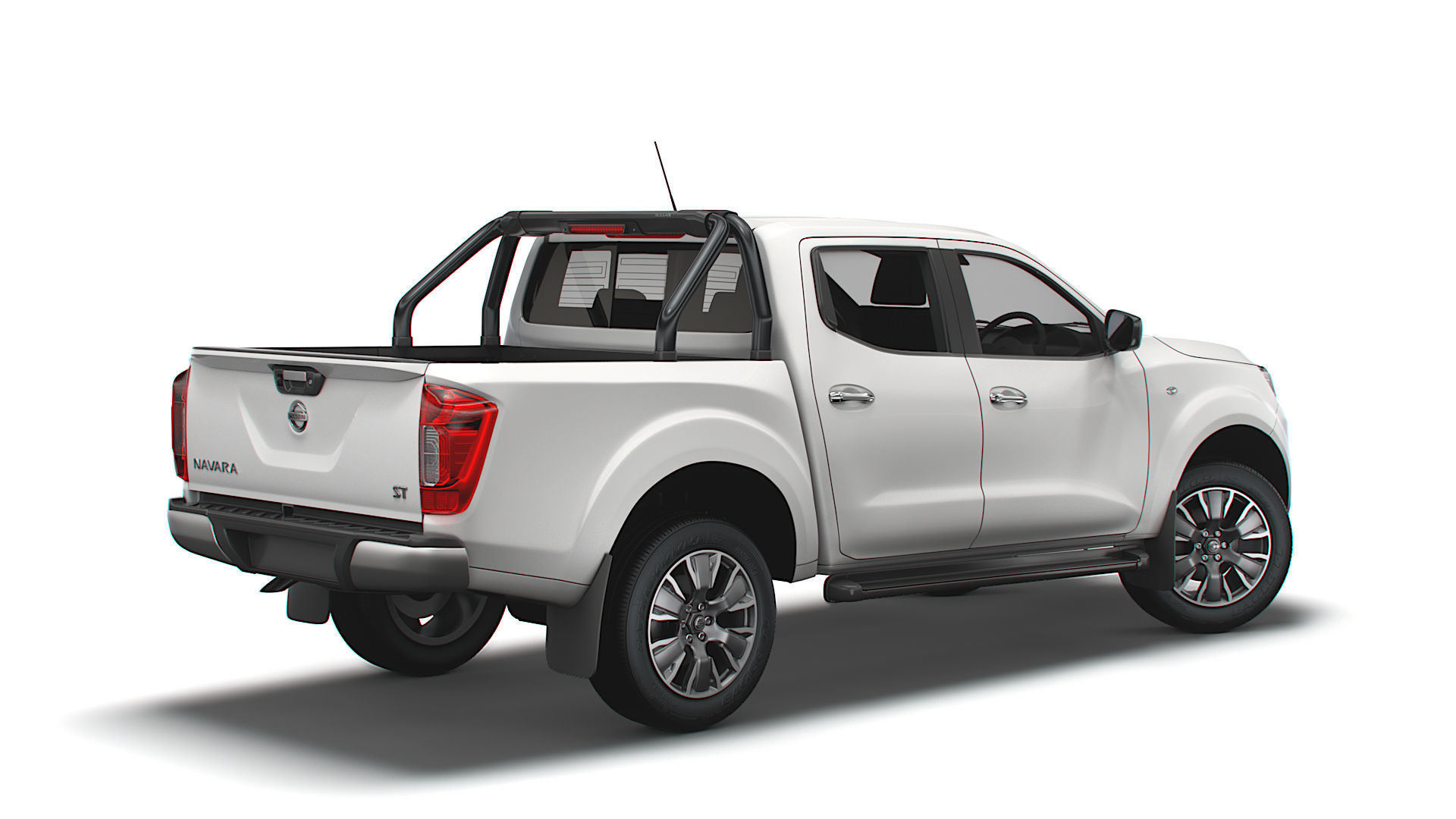 Nissan Navara Tekna DoubleCab UK-spec 2020 3D model_2