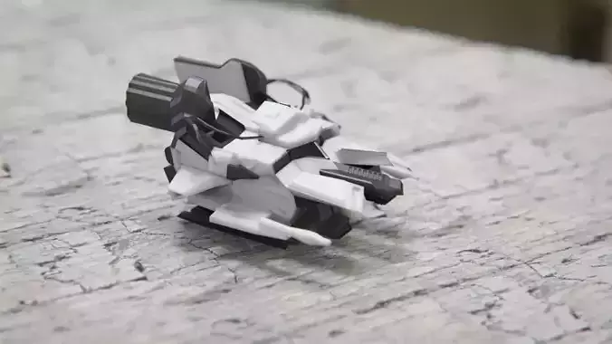 Spacecraft for 3d and 2d games 