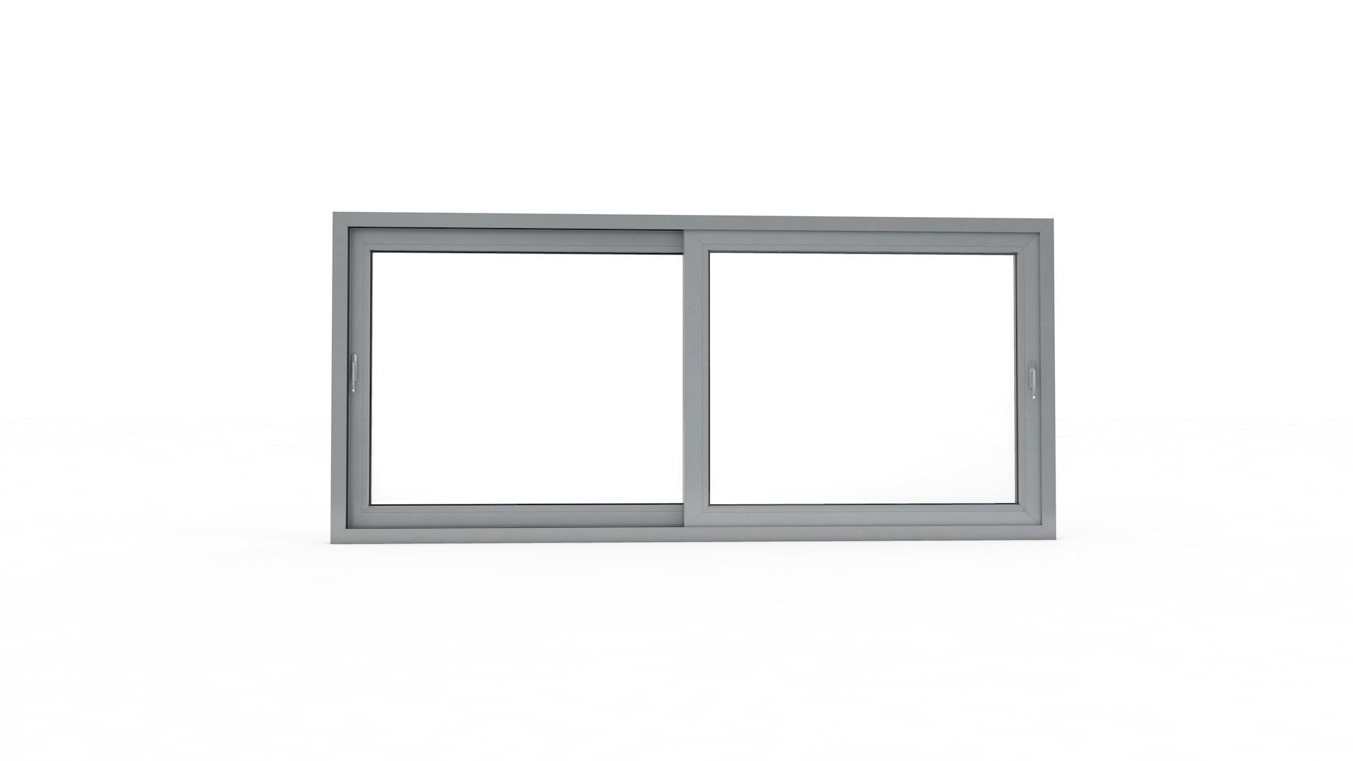 Sliding Window and Door Rigged and Adjustable 3D model_17