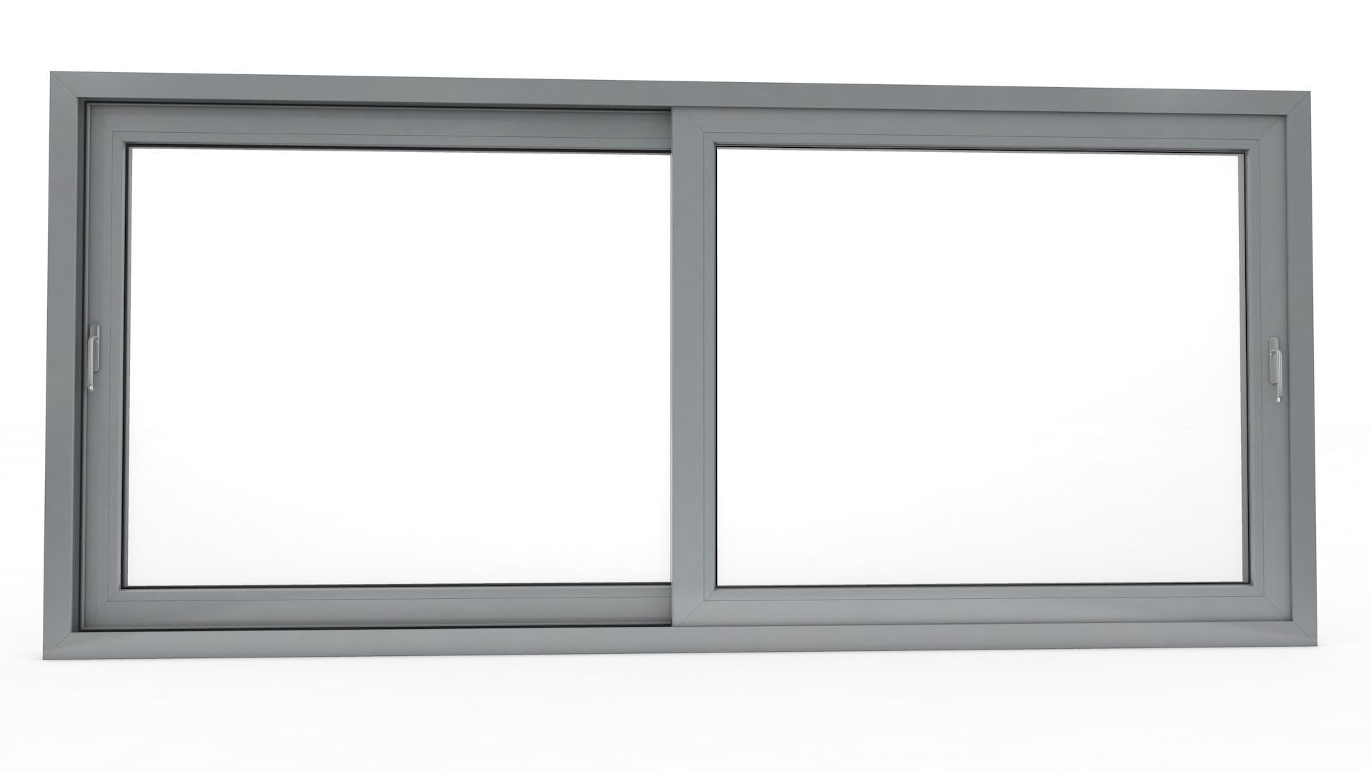Sliding Window and Door Rigged and Adjustable 3D model_16