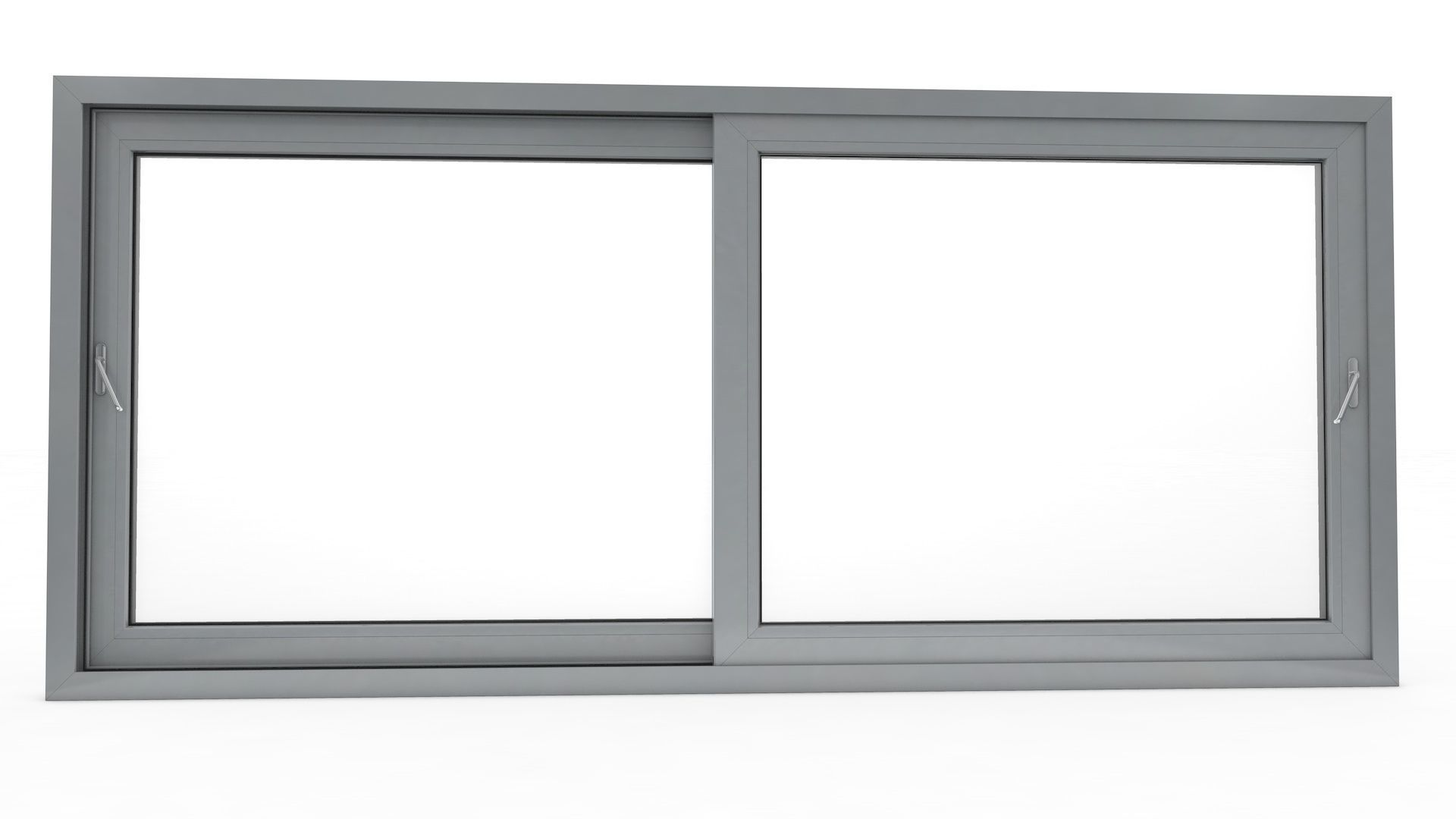 Sliding Window and Door Rigged and Adjustable 3D model_15