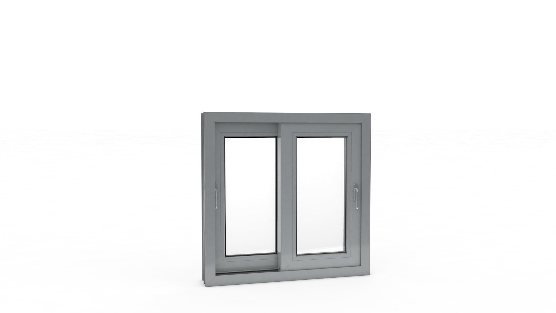Sliding Window and Door Rigged and Adjustable 3D model_24
