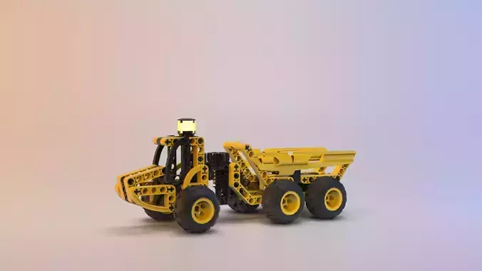 Lego Technic - Dump truck - 8451 3D model