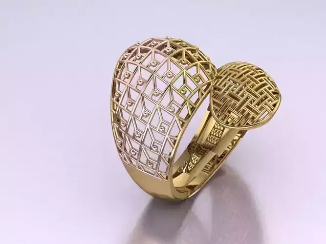 ring gold 3D model