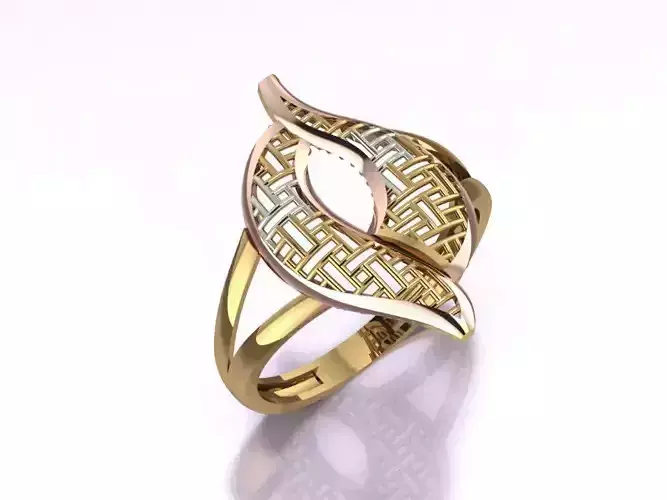 ring gold 3D model