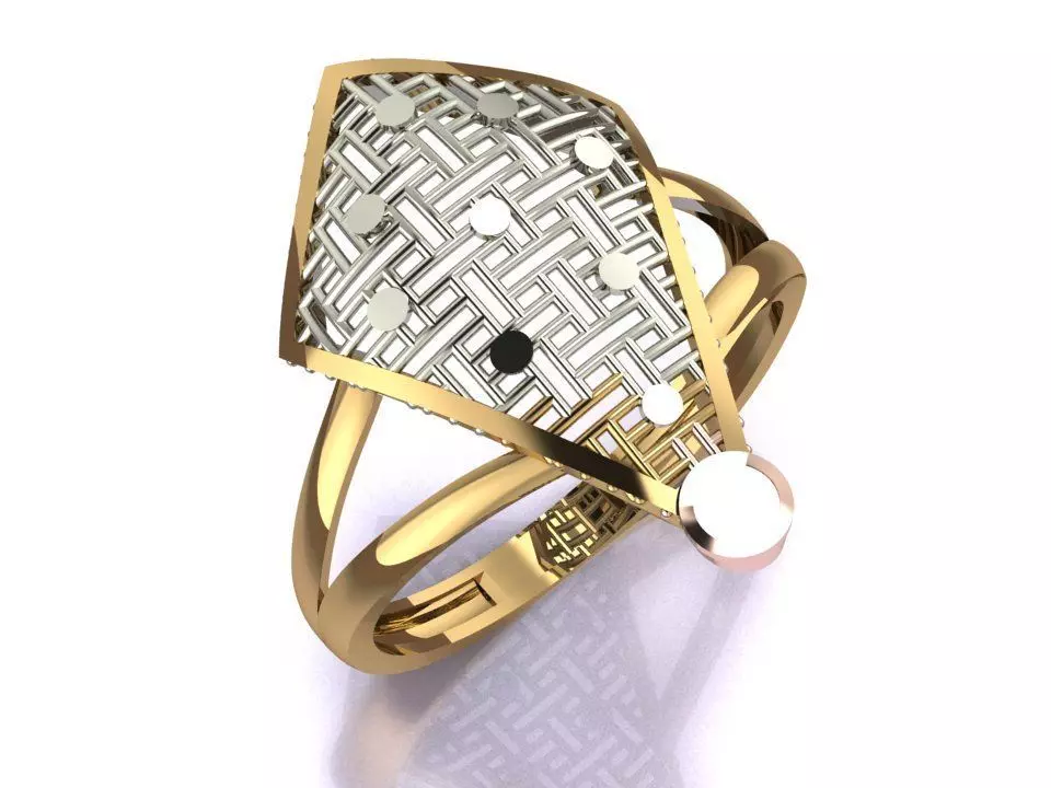 ring gold 3D model