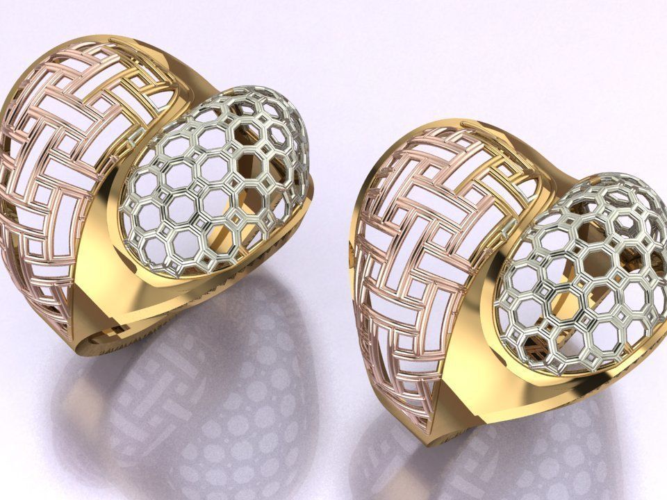 ring gold 3D model_1