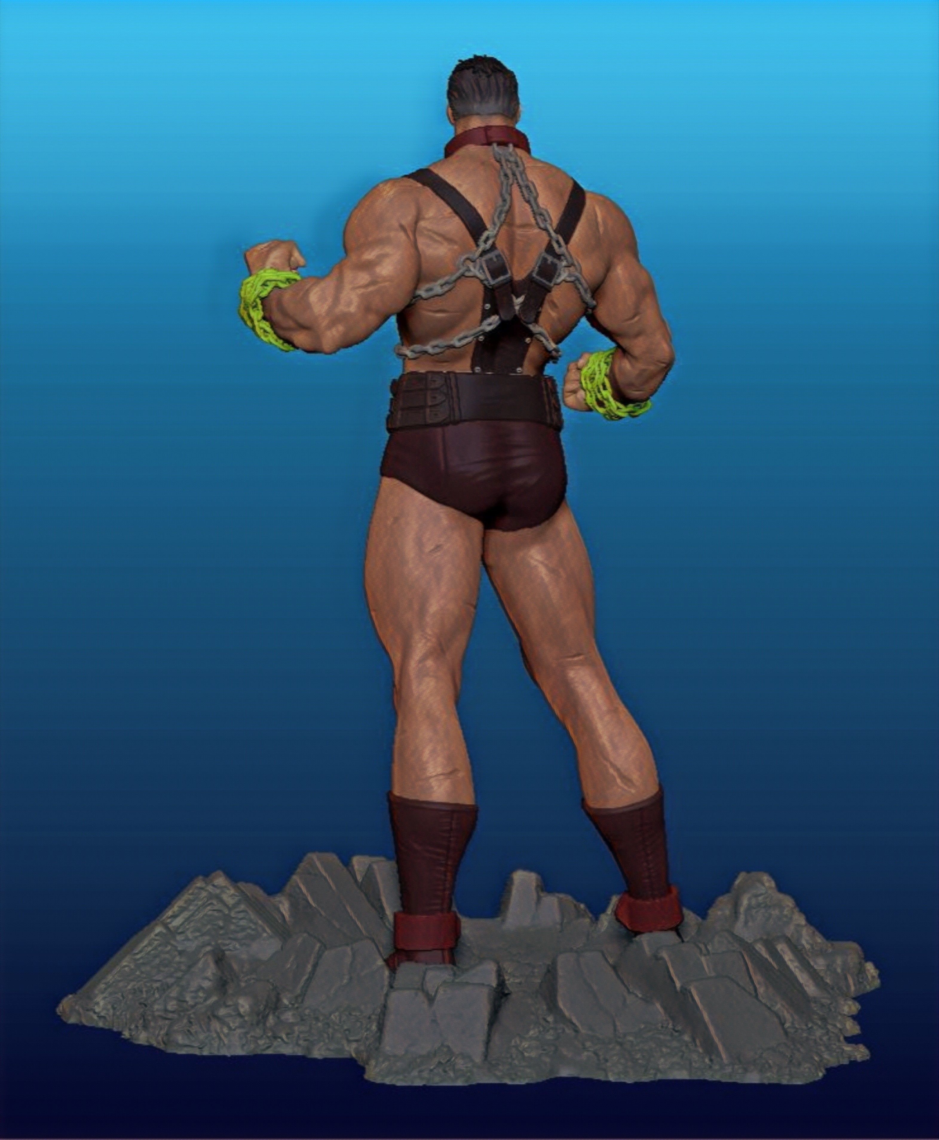 Gladiator Superman from Worlds of War 3D model_4