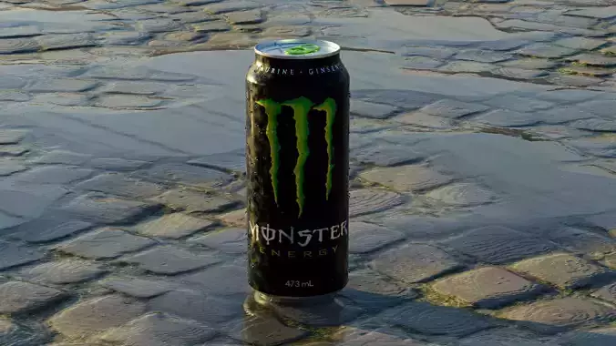 Monster Energy  - FREE IN DESCRIPTION  Free 3D model