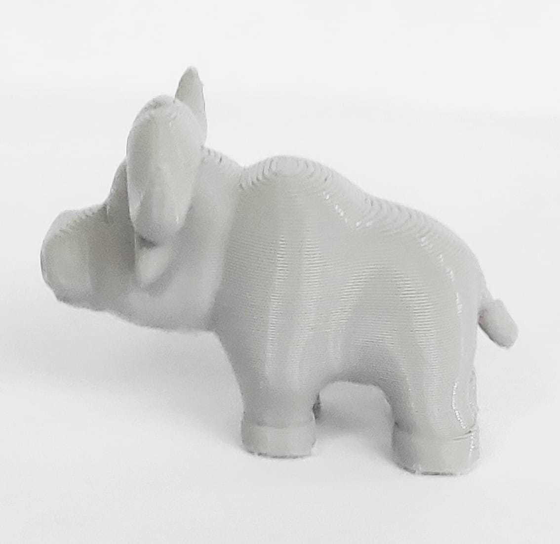 A cute Bufallo to decorate and play 3D print model_5