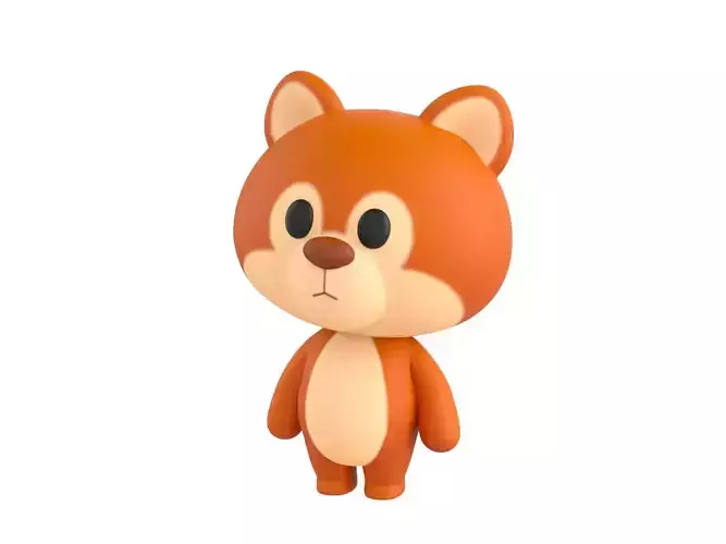 Character056 Rigged Squirrel