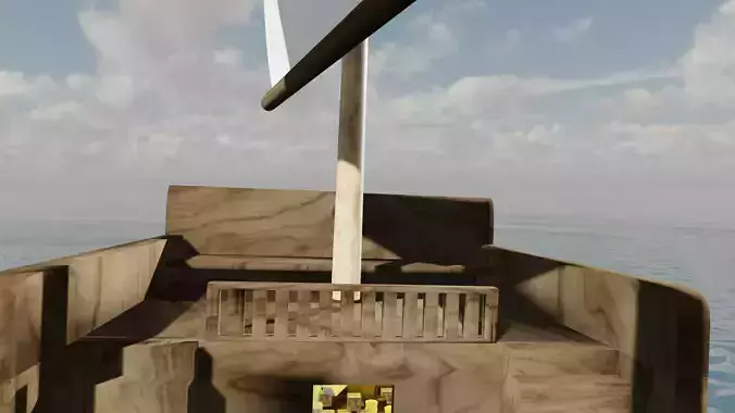 old ship Free 3D model