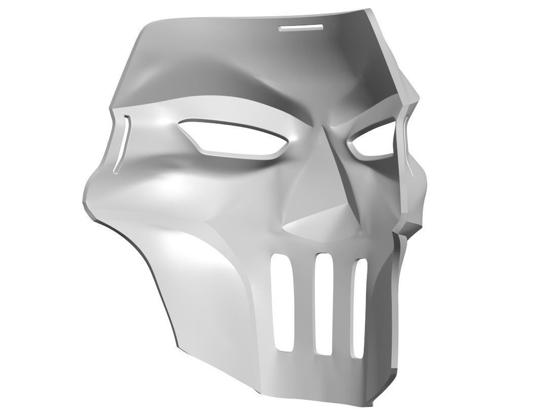mask - Casey Jones 3D print model_3