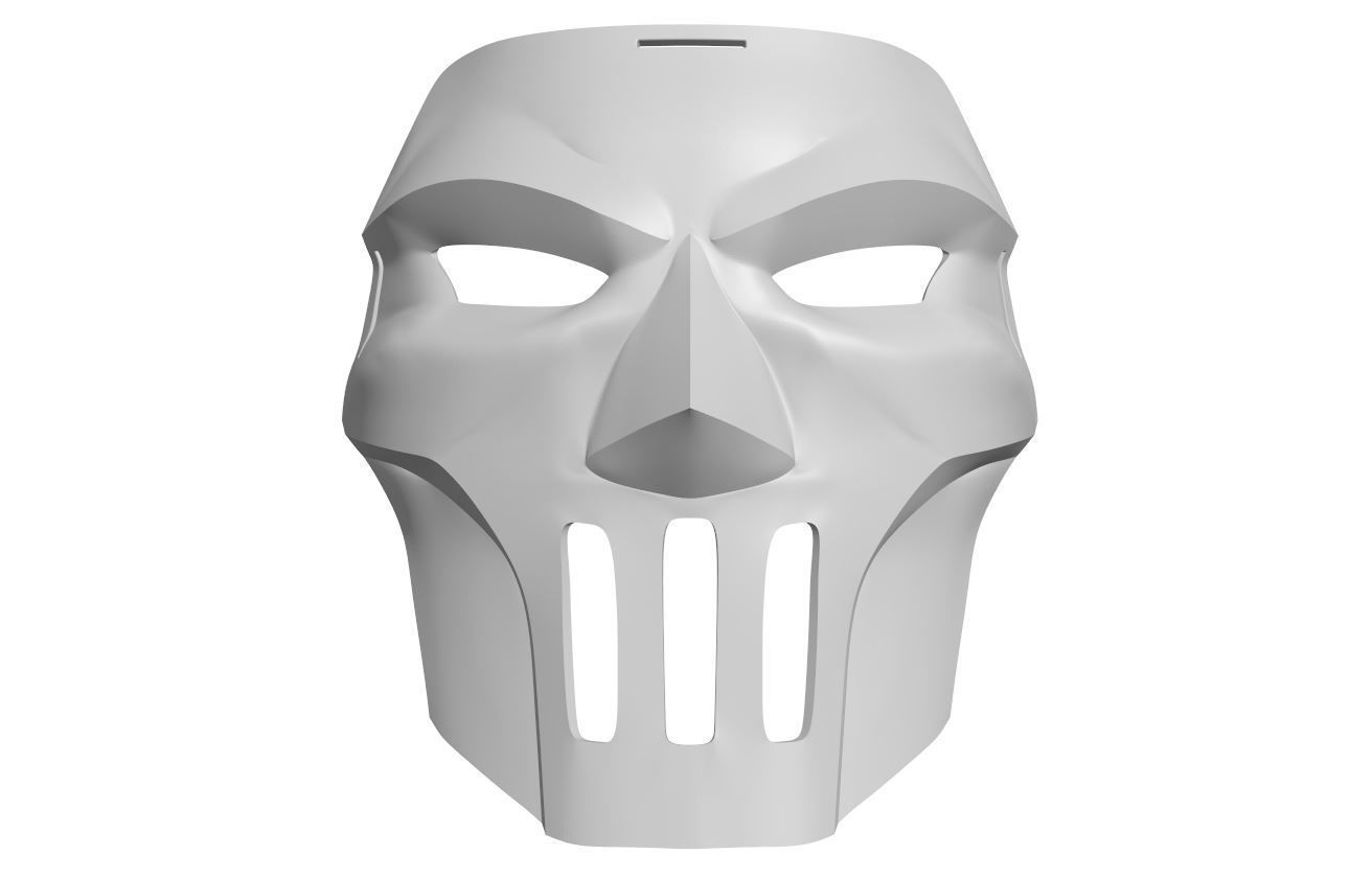 mask - Casey Jones 3D print model_4