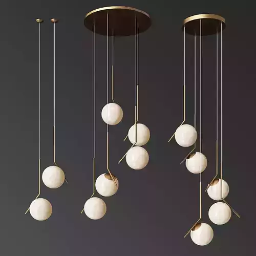 Flos Ic Light Set 3D model
