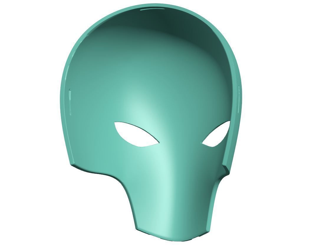 Mask - RedX 3D print model_3
