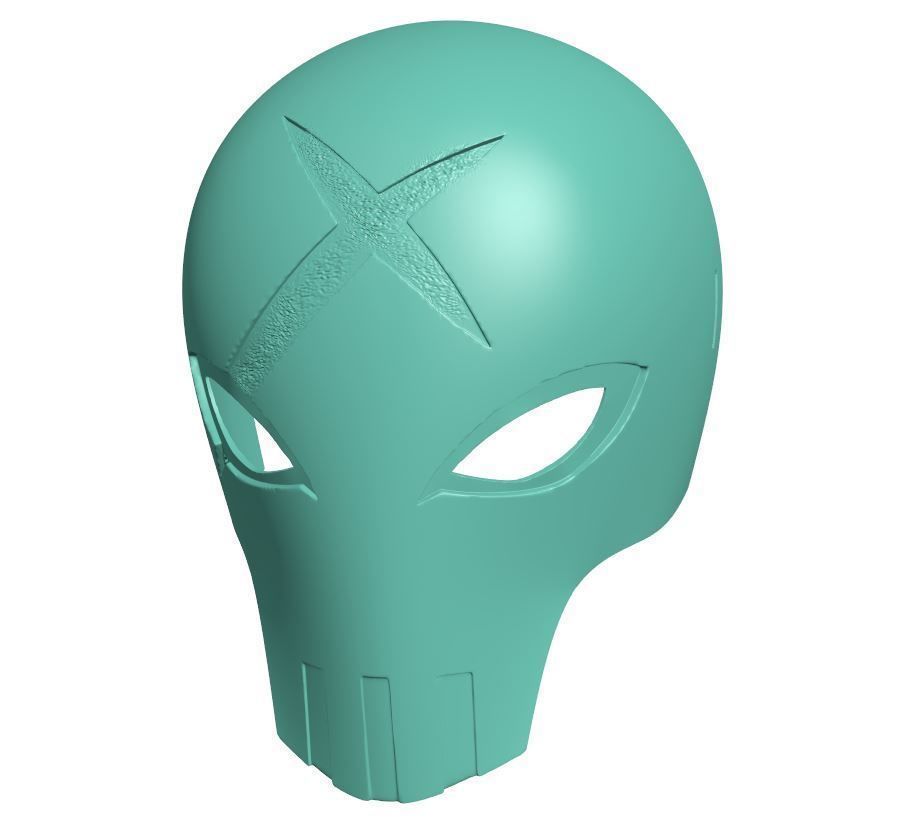 Mask - RedX 3D print model_1