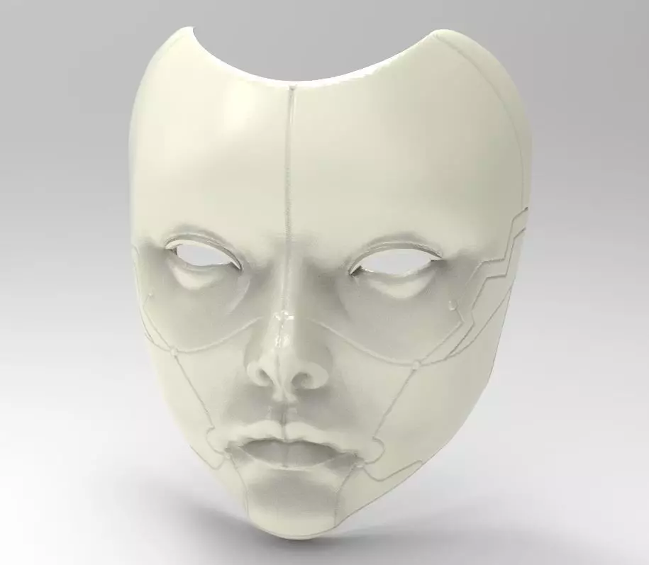 Mask - robo 3D print model_0