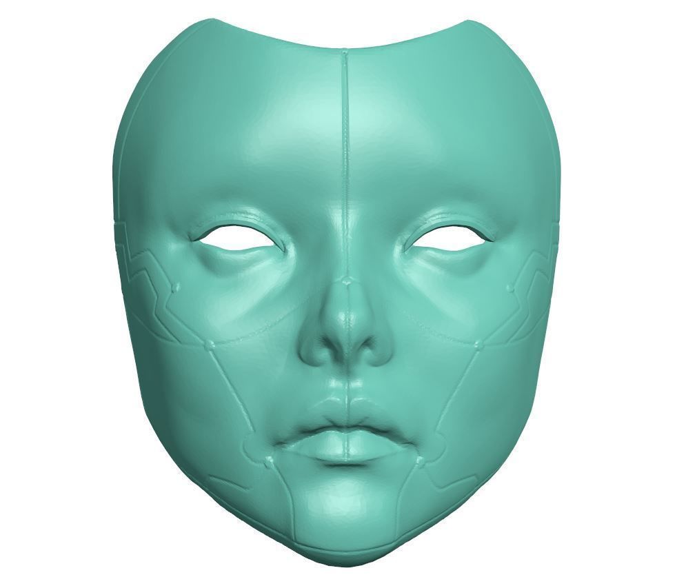 Mask - robo 3D print model_4