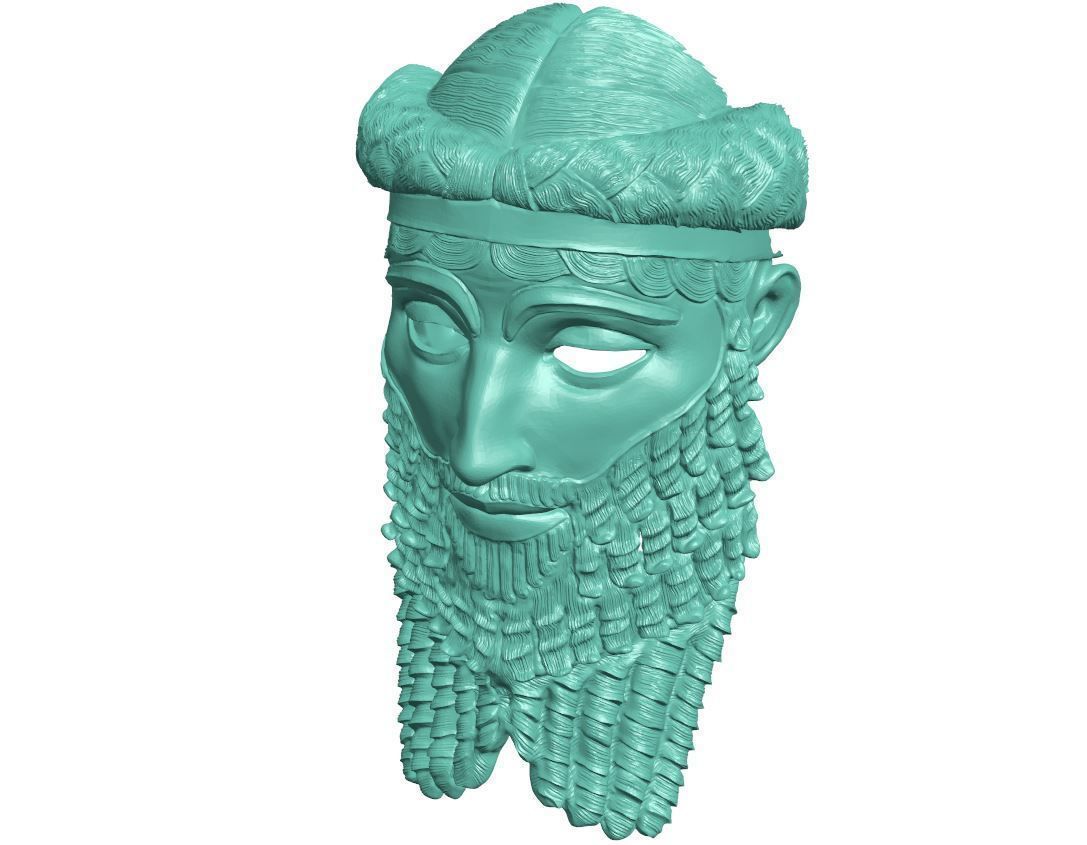 Mask - sargon 3D print model_1