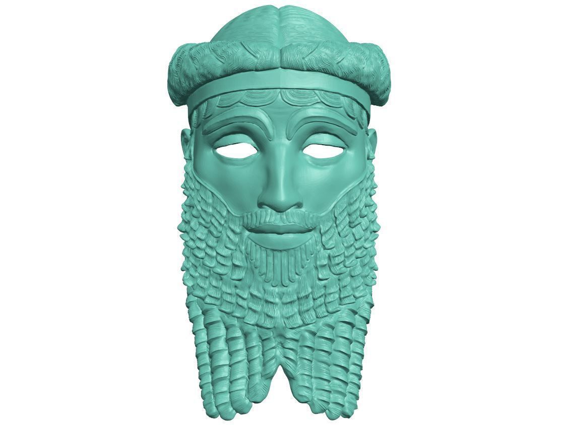 Mask - sargon 3D print model_4