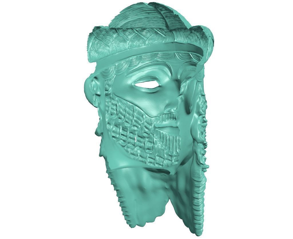 Mask - sargon 3D print model_3