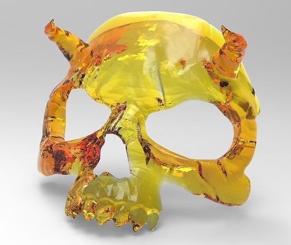 Mask - Skull 3D print model