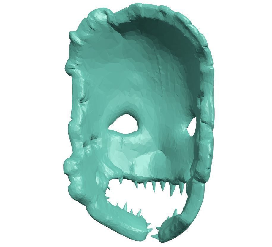 Mask - Trapper 3D print model_3