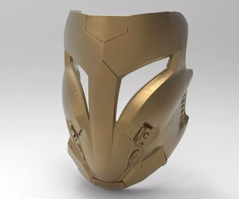 Face mask - Arcann 3D print model_0