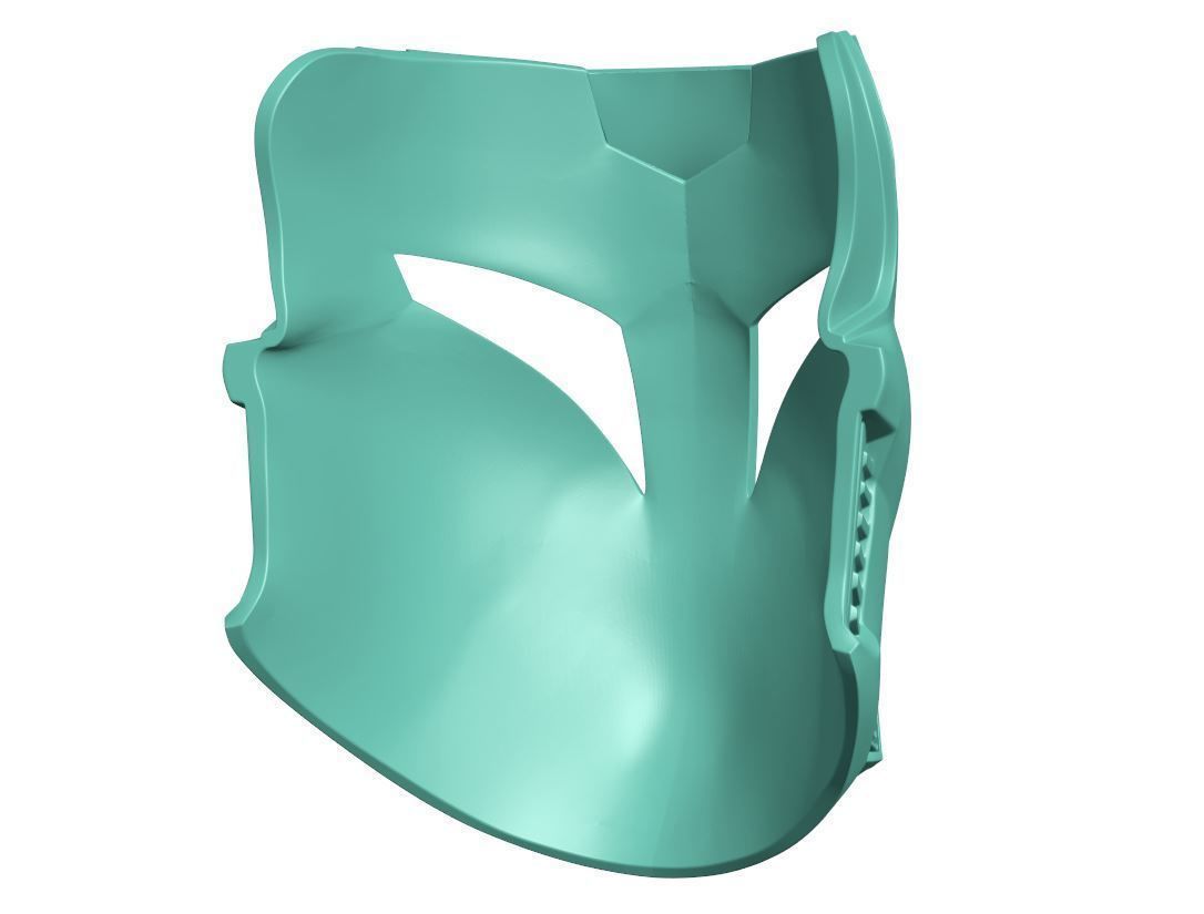 Face mask - Arcann 3D print model_3