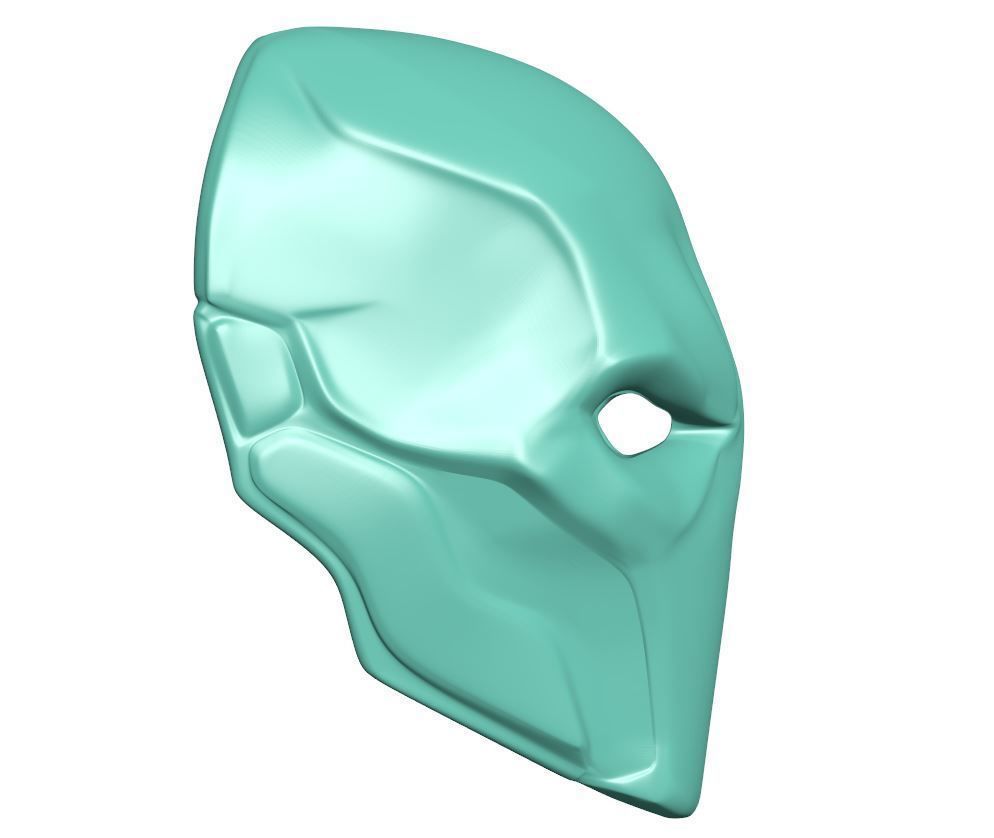 Face mask - Deathstroke 3D print model_2