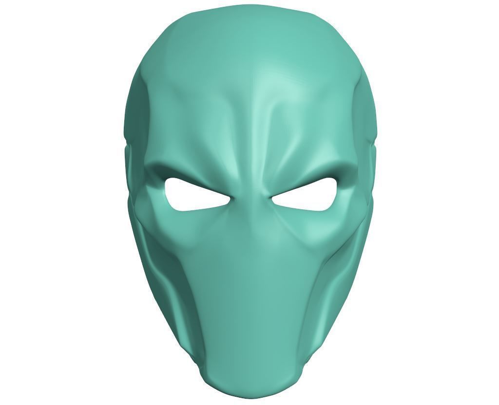 Face mask - Deathstroke 3D print model_4