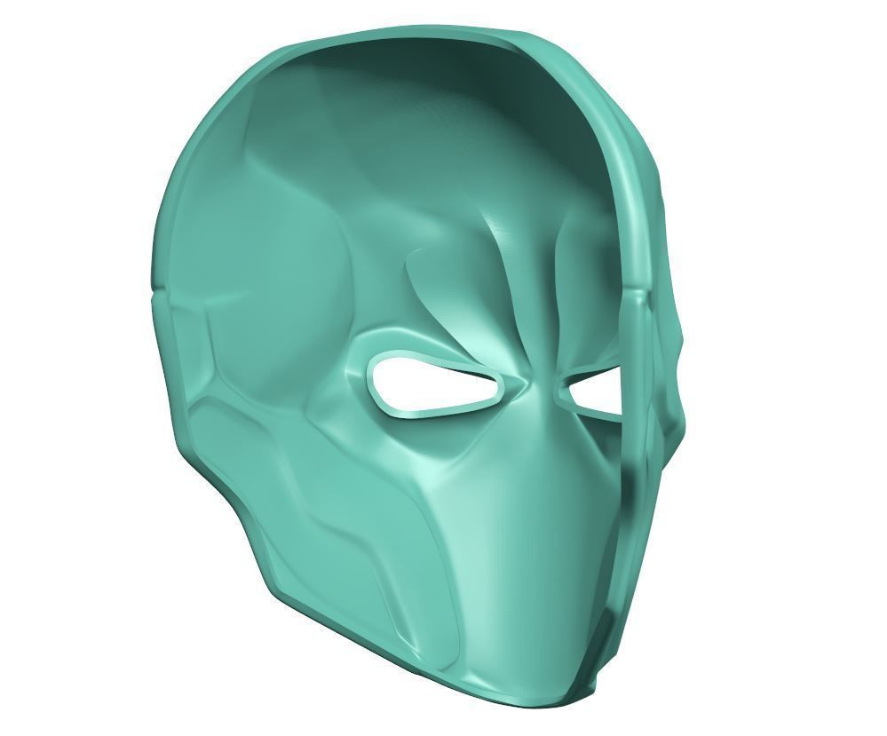 Face mask - Deathstroke 3D print model_3