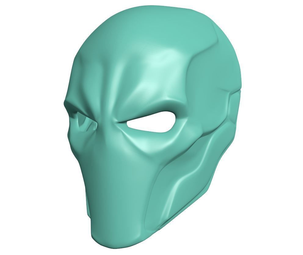 Face mask - Deathstroke 3D print model_1