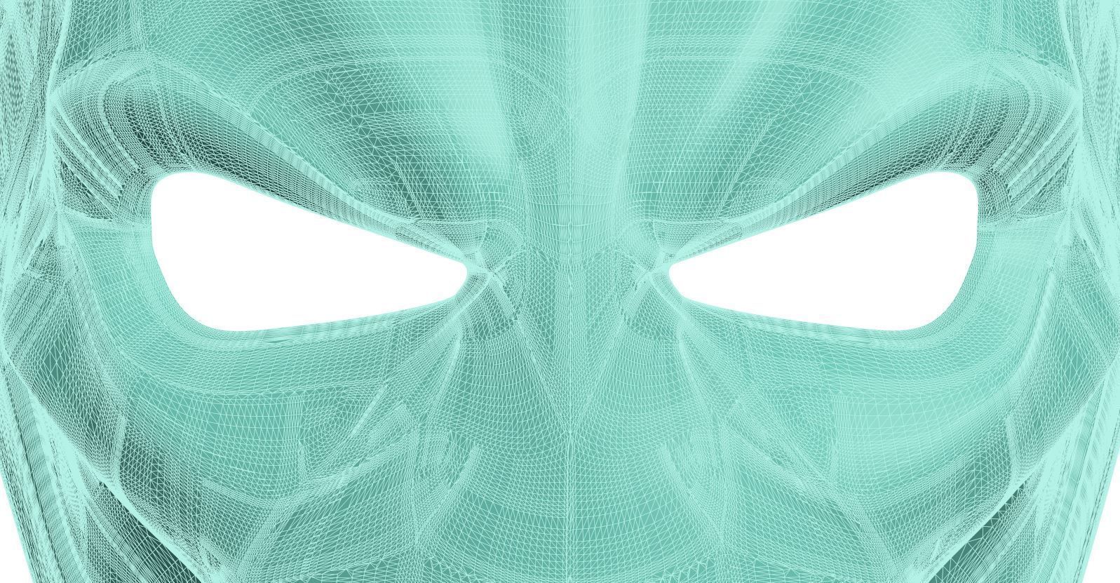 Face mask - Deathstroke 3D print model_5