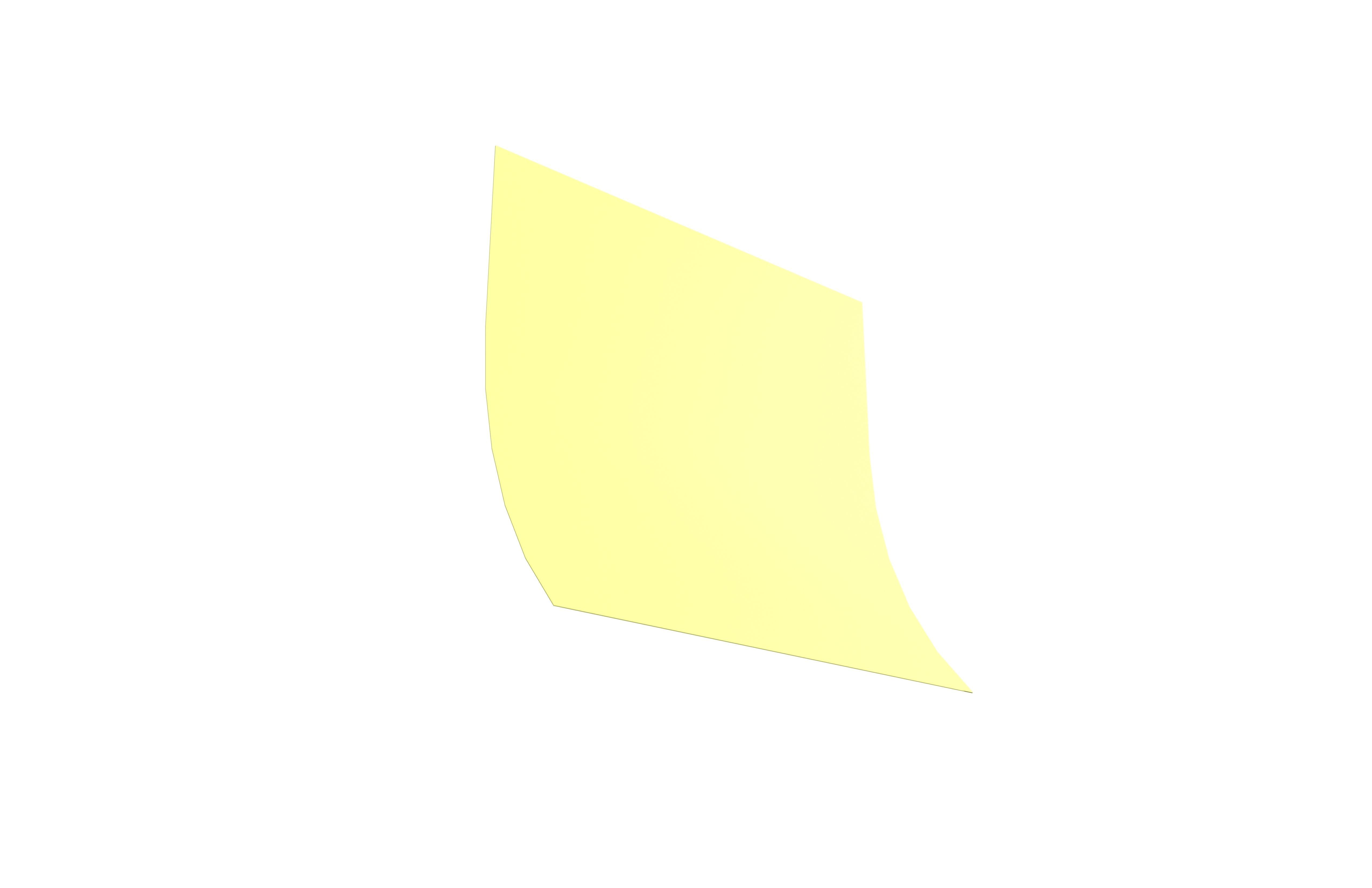 Memo Note v1 001 Low-poly 3D model_3